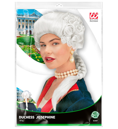 Widmann SRL Middeleeuwse pruik Hertogin Josephine