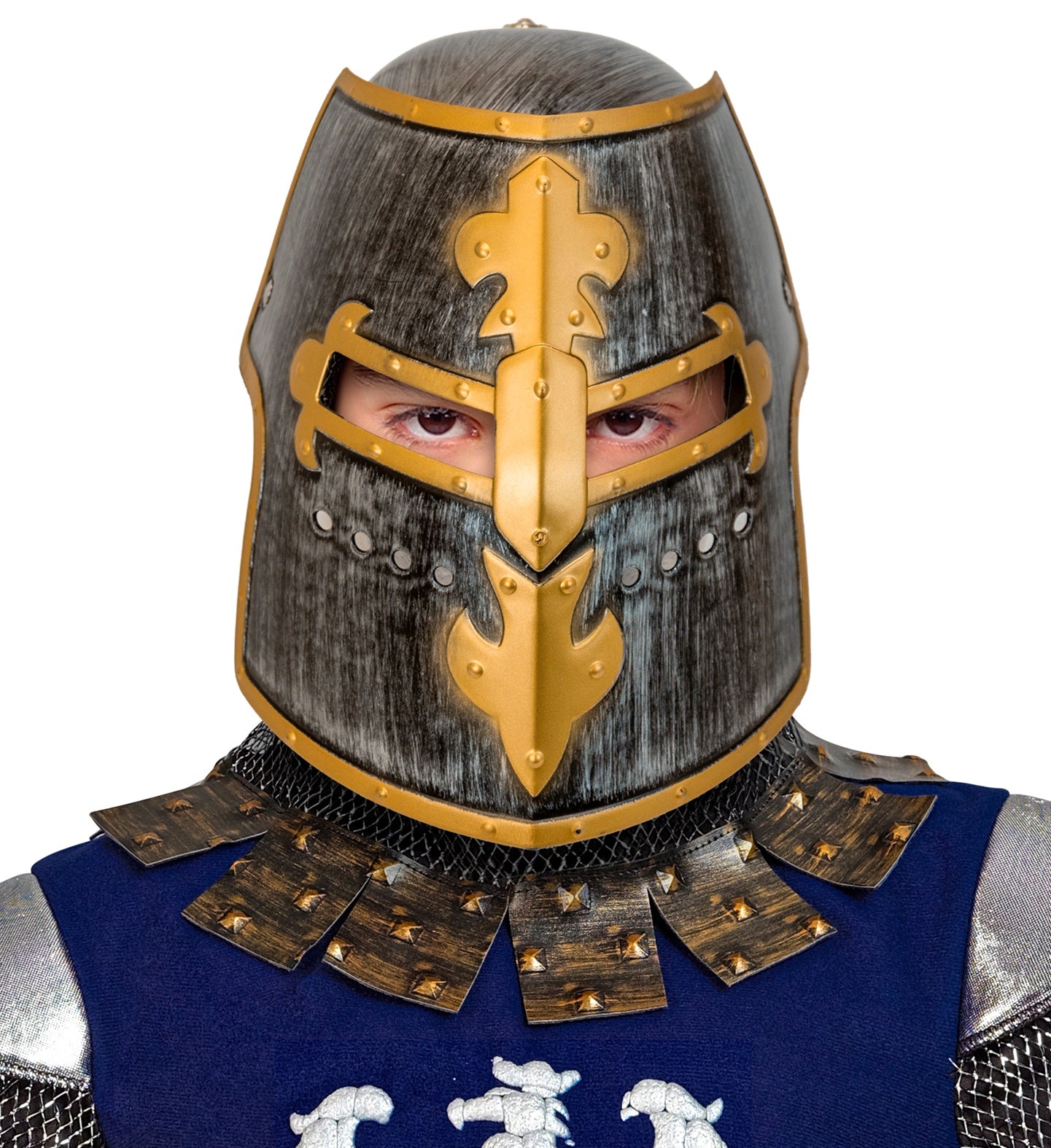 Helm Ridder Middeleeuwse ridder helm | Met vizier voor kinderen