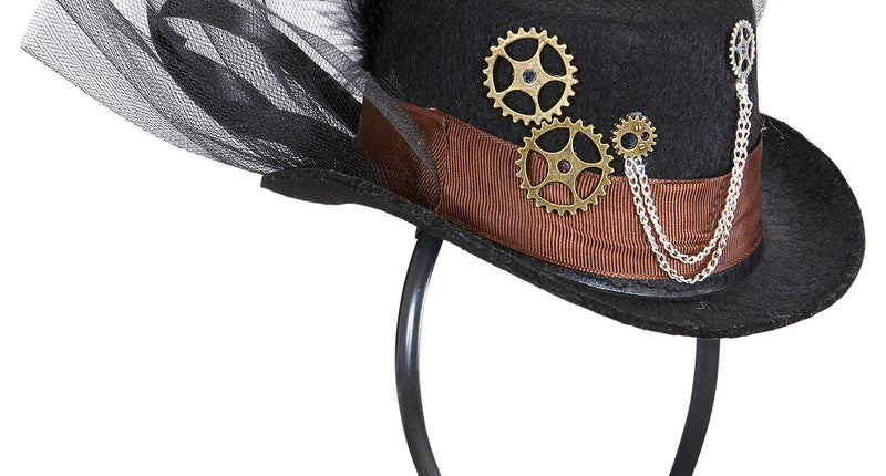 Widmann SRL Mini hoedje steampunk dames