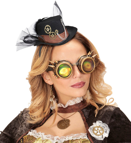 Widmann SRL Mini hoedje steampunk dames