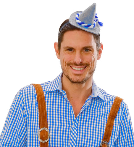 Widmann SRL Mini oktoberfest hoedje vilt op haarband