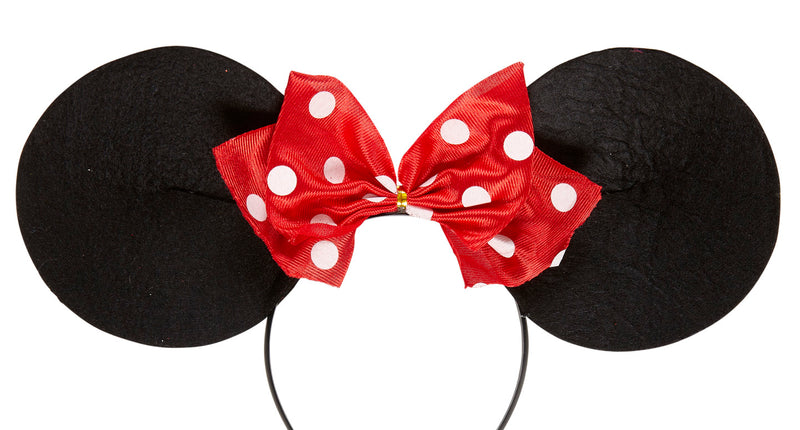 Widmann SRL Minnie muizen oren met strikje