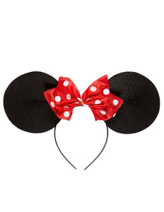Widmann SRL Minnie muizen oren met strikje