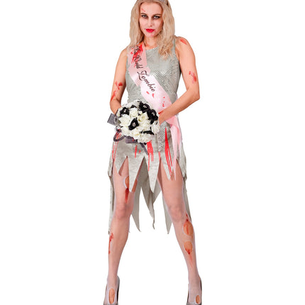 Widmann SRL Miss World zombie jurk voor Halloween