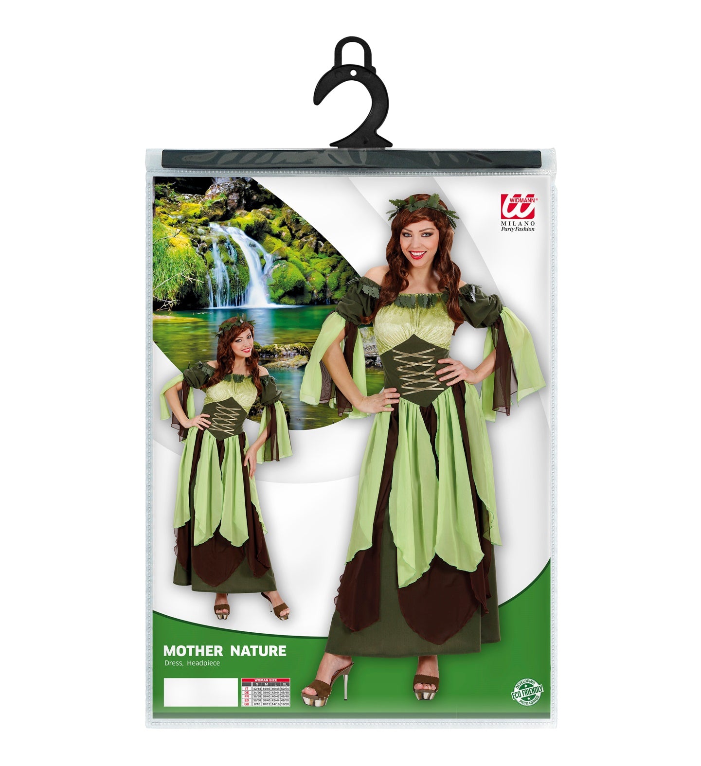 Moeder natuur kostuum dames - Main Image