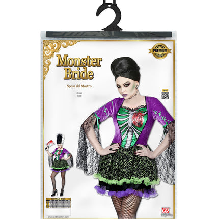 Widmann SRL Monster bruidje Lizzy dames