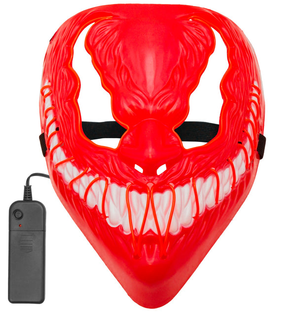 Widmann SRL Monster masker led rood