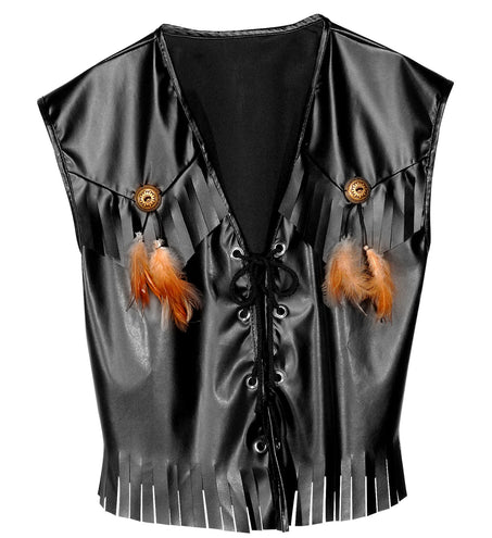 Widmann SRL Motor biker vest lederlook