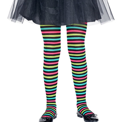 Widmann SRL Multi color panty gestreept kinderen