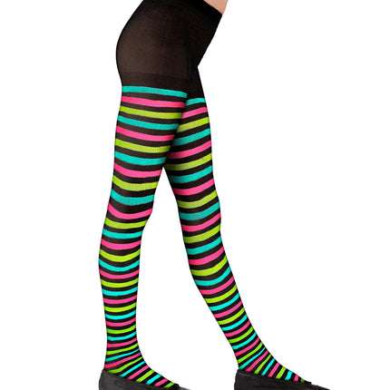 Widmann SRL Multi color panty gestreept kinderen