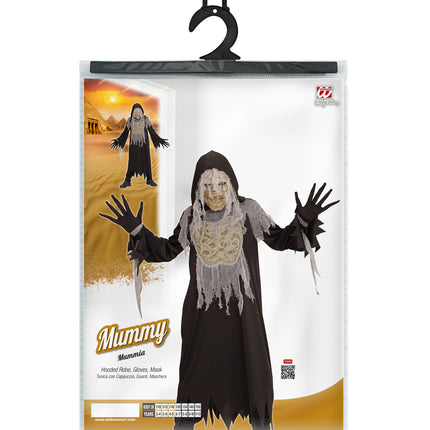 Widmann SRL Mummy pak zwart kinderen