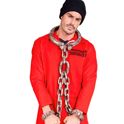 Widmann SRL Nek en pols ketting gevangene groot