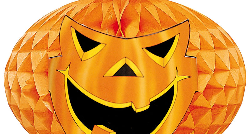 Widmann SRL Neon decoratie pompoen 52cm