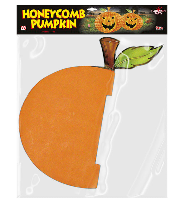 Widmann SRL Neon decoratie pompoen 52cm