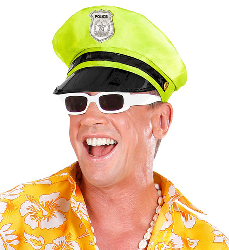 Widmann SRL Neon gele politiepet