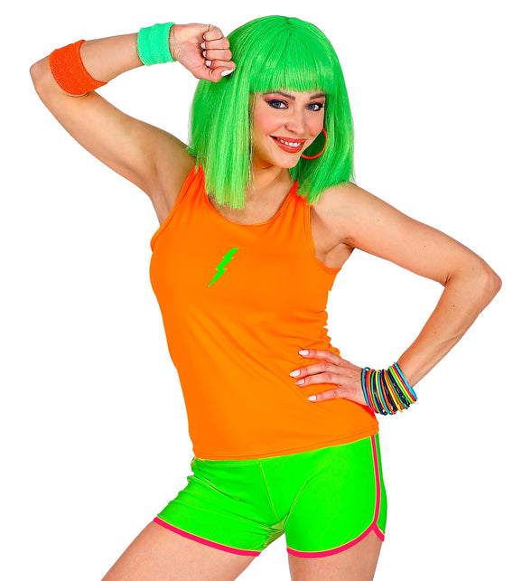 Widmann SRL Neon groene hotpants