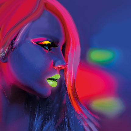 Widmann SRL Neon groene lippenstift 6ml