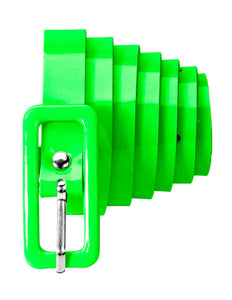 Widmann SRL Neon groene riem disco