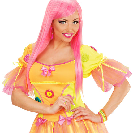 Widmann SRL Neon kleurige kralen armbandjes