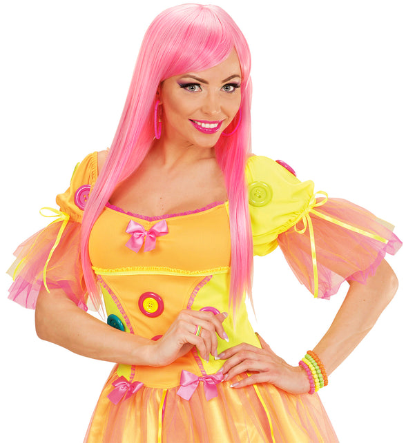 Widmann SRL Neon kleurige kralen armbandjes