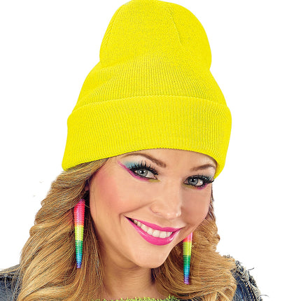 Widmann SRL Neon muts geel