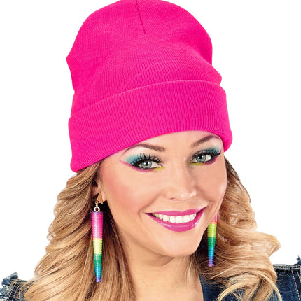 Widmann SRL Neon muts roze