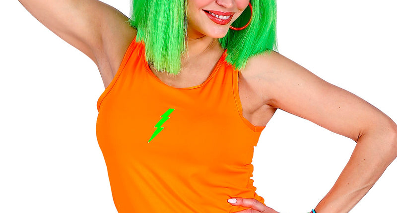 Widmann SRL Neon oranje shirt dames