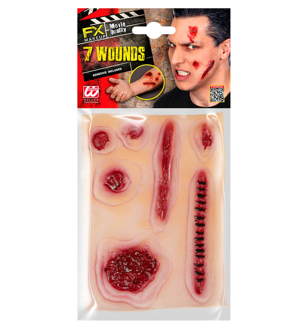 Widmann SRL Nep brand-wonden-set