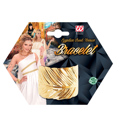 Widmann SRL Nep gouden blad armband