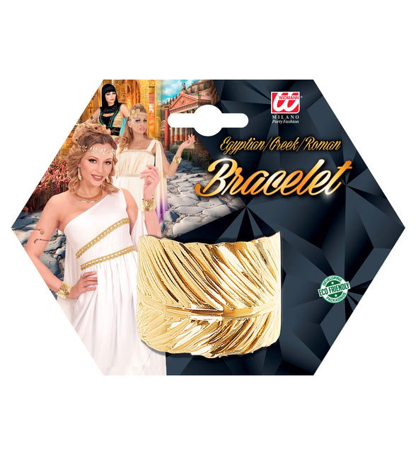 Widmann SRL Nep gouden blad armband