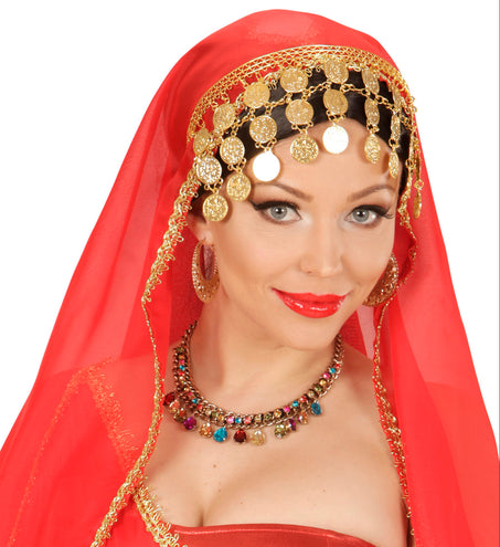 Widmann SRL Nep gouden halsketting met steentjes