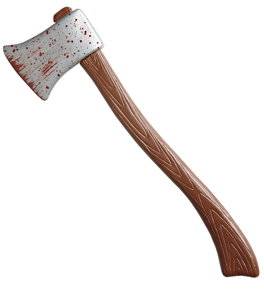 Widmann SRL Nep houten  bijl met bloedspetters