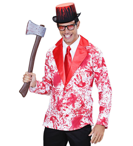 Widmann SRL Nep houten  bijl met bloedspetters