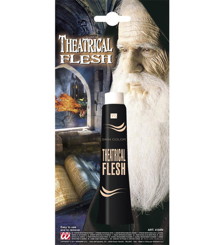 Widmann SRL Nep huid wit latex heks zombie