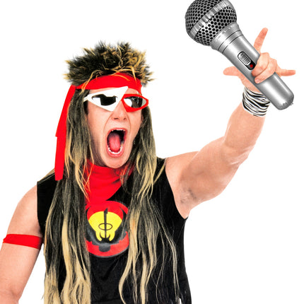 Widmann SRL Nep microfoon opblaasbaar