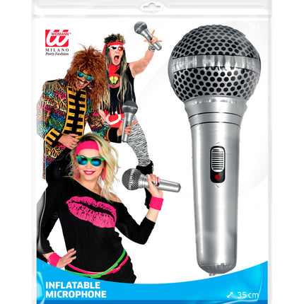 Widmann SRL Nep microfoon opblaasbaar