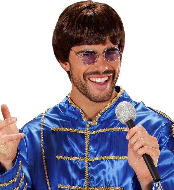 Widmann SRL Nep microfoon zanger glitter