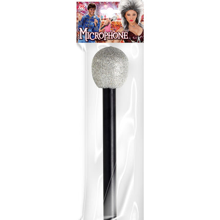 Widmann SRL Nep microfoon zanger glitter