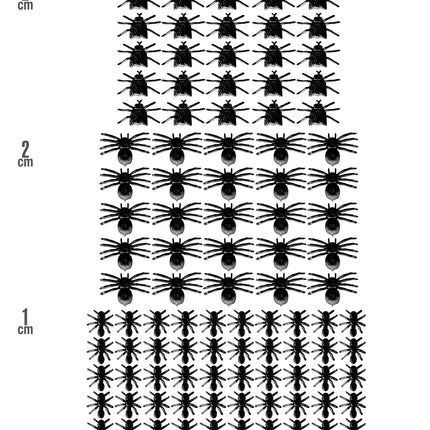Widmann SRL Nep mieren spinnen en vliegen ±100 stuks