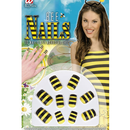 Widmann SRL Nep nagels bijen print