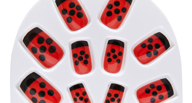 Widmann SRL Nep nagels lieveheersbeestje