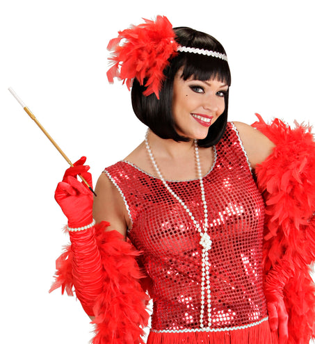 Widmann SRL Nep parelketting wit 160cm