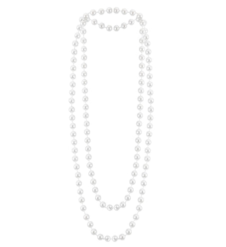 Widmann SRL Nep parelketting wit 160cm