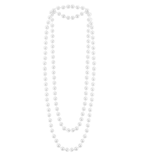 Widmann SRL Nep parelketting wit 160cm