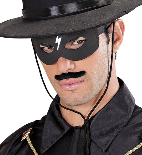 Widmann SRL Nep snorren zwart 12 stuks