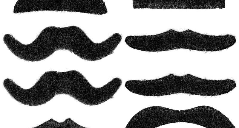 Widmann SRL Nep snorren zwart 12 stuks