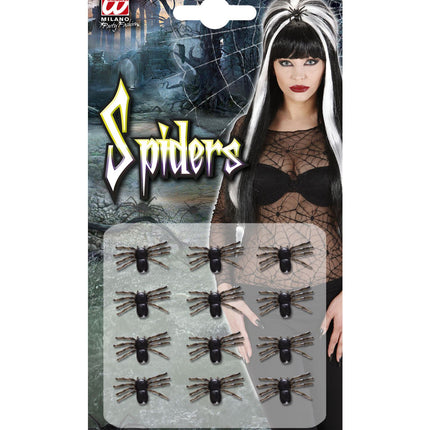 Widmann SRL Nep spinnen 12 stuks