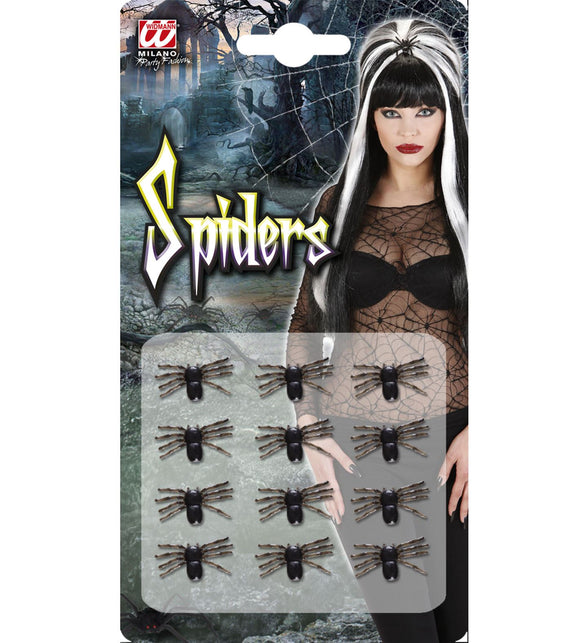 Widmann SRL Nep spinnen 12 stuks