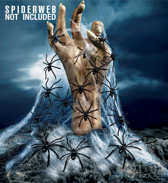 Widmann SRL Nep spinnen zakje 50 stuks