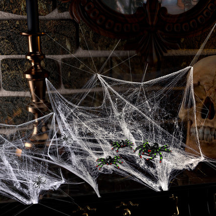 Widmann SRL Nep spinnenweb met spinnen